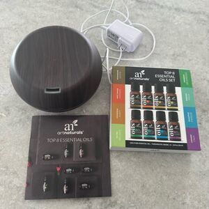 ArtNaturals Aromatherapy Diffuser and Top 8 Essential Oils Set